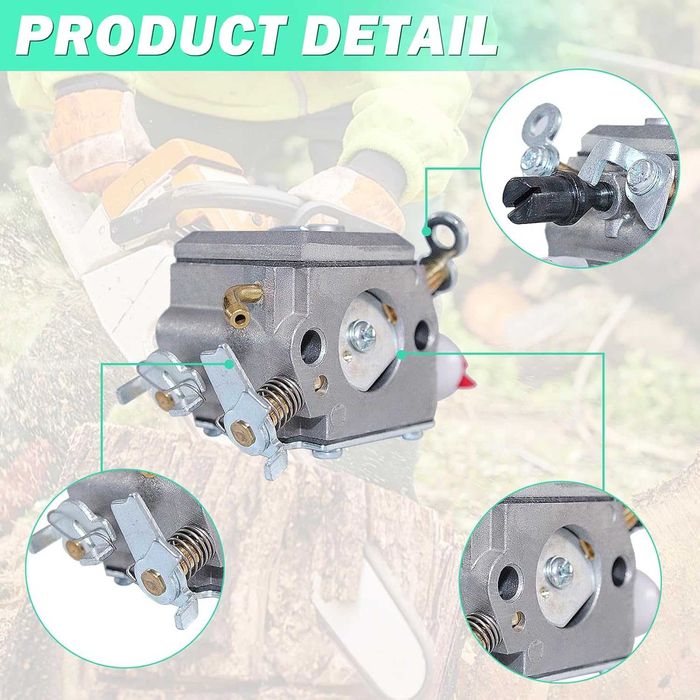 Set carburator Husqvarna 340, 345, 350, 353