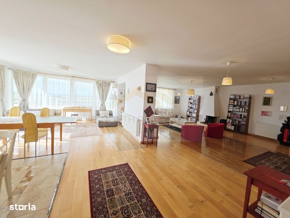 Penthouse 148mp  cu terase75 mp și șemineu | Corbeanca