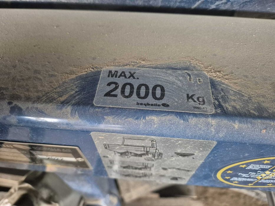 Masina de fertilizat Bogballe A/S L20 cu macara