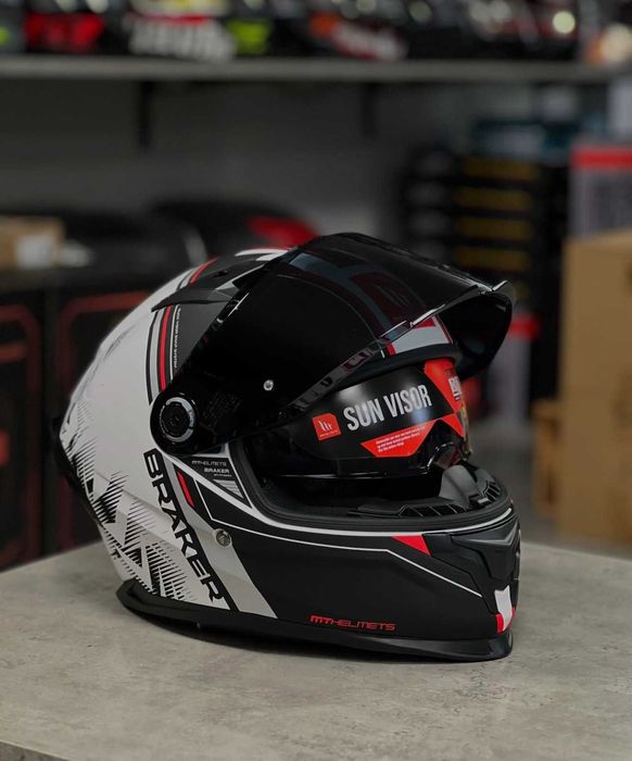 Каска MT BRAKER SV CHARM A1 Matt Размери M,L