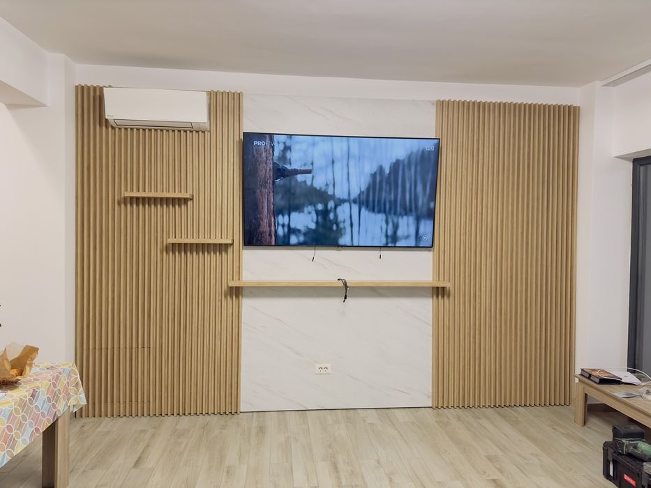 Riflaje, panouri riflate si perete separator riflaj