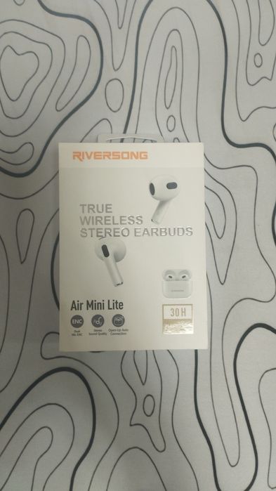 Căști wireless RiverSong Air Mini Lite – stare foarte bună, autonomie