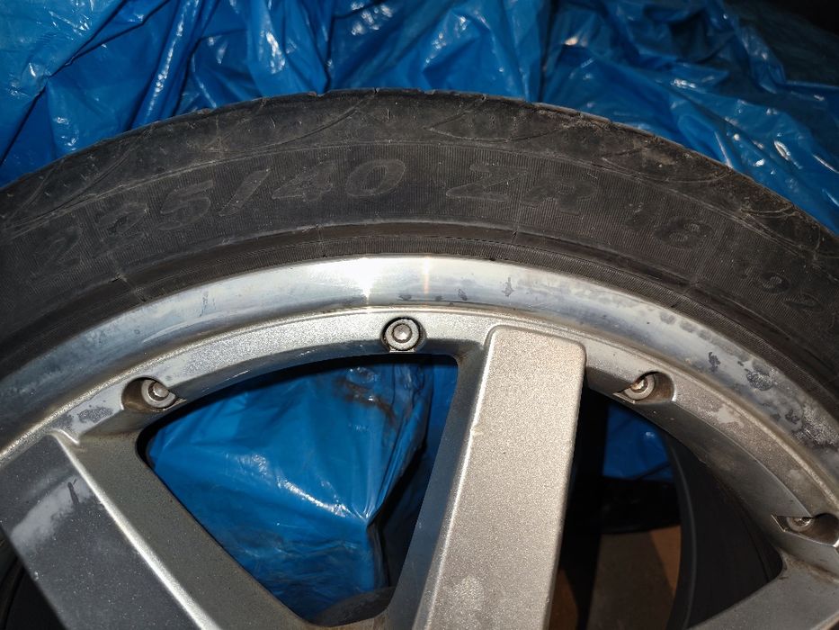 18ки джанти + нови летни гуми Pirelli 225/40/R18 за BMW E90