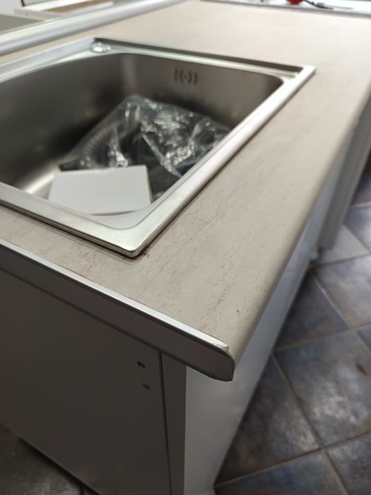 Нов кухненски шкаф с вградена мивка 100/60 за кухня