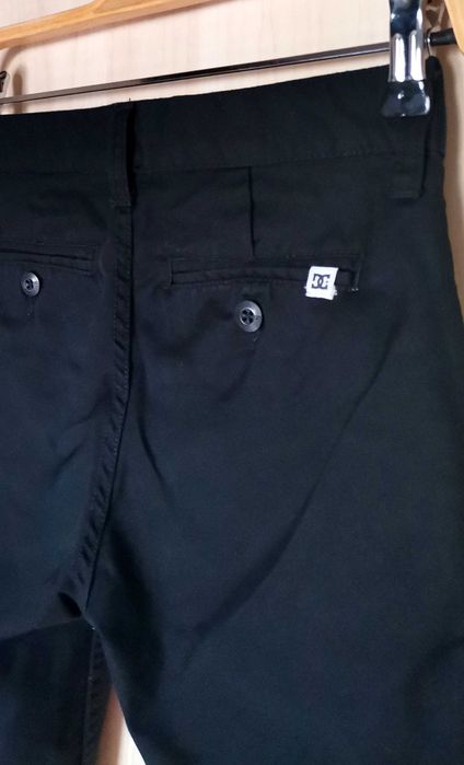 DC Shoes băieți 10 ani pantaloni scurți chino negri Flat Front Skater Shorts black streetwear