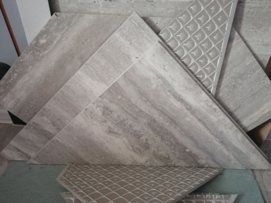 Гранитогрес Мараци Травертино силвър - парчета