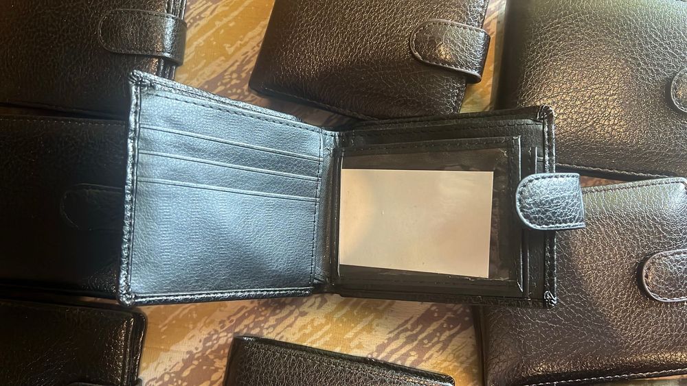 10 бр. Черни Портпонета / Портфейли стил Vintage