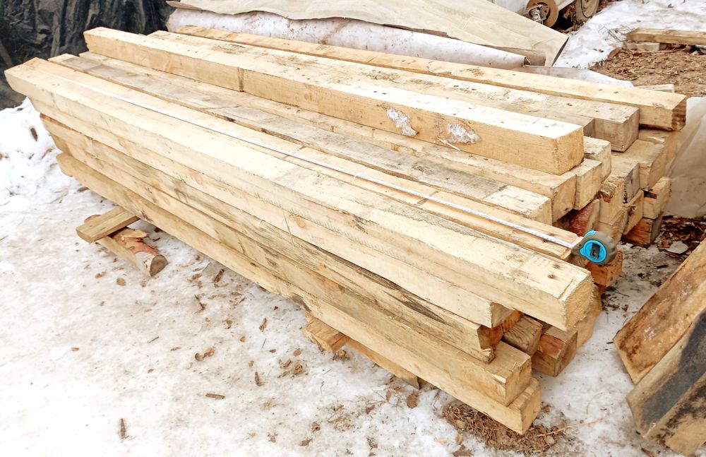 Брус 8×8, 9,5×9,5, 10×10 Б/у