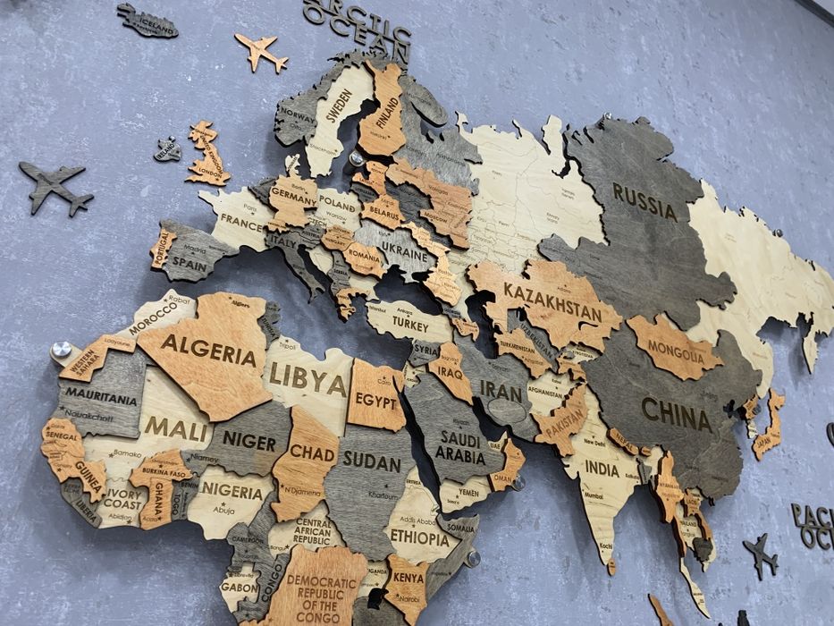 Дунё харитаси декор 3д, карта мира, 3d xarita 3d dunyo, karta mir, a