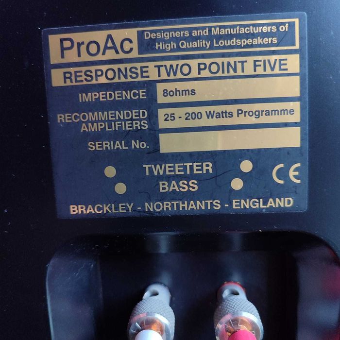 Аудиофильская акустика ProAc Response 2.5 Two Point Five.