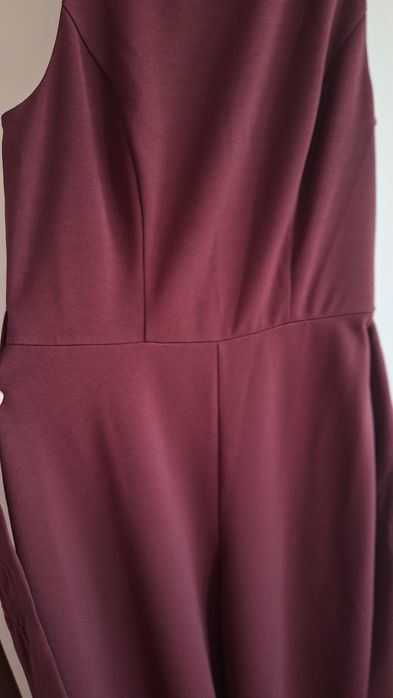 Salopeta lunga, crac larg, material elastic