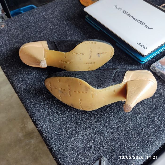 Pantofi cu toc piele