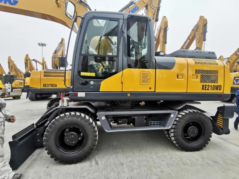 XCMG XE 210 WD колёсные экскаватор