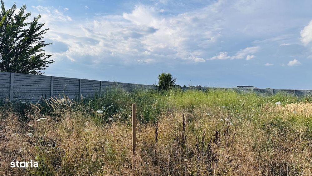 Teren intravilan 600 mp, zona Luceafarului-Stelelor, imprejmuit, Chiaj