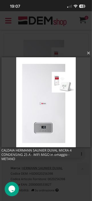 Centrala de la hermann ,saunier Duval