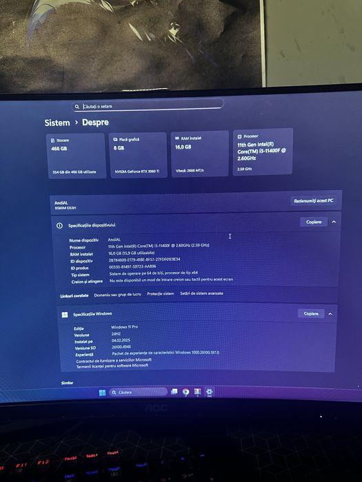 PC Gaming rtx3060ti