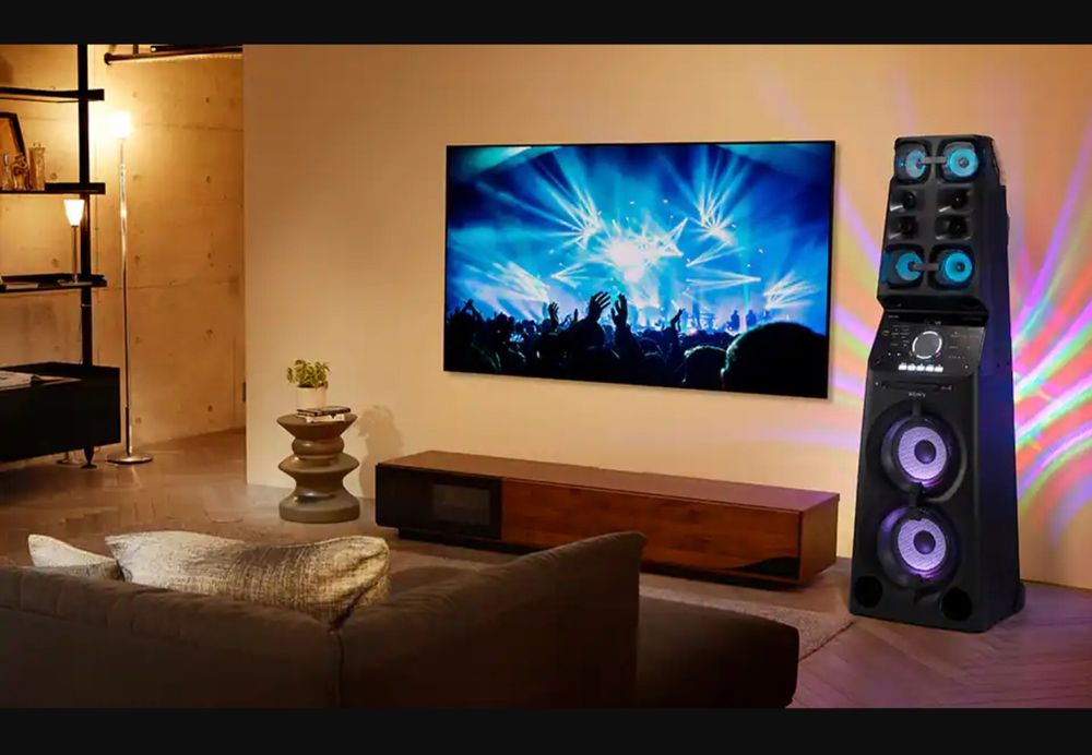 Аудиосистема Музыкальный центр SONY MHC-V90DW  2000Вт  170см