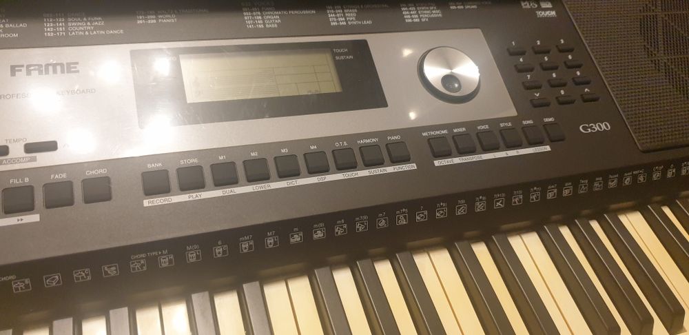 Orga electronica Fame G300