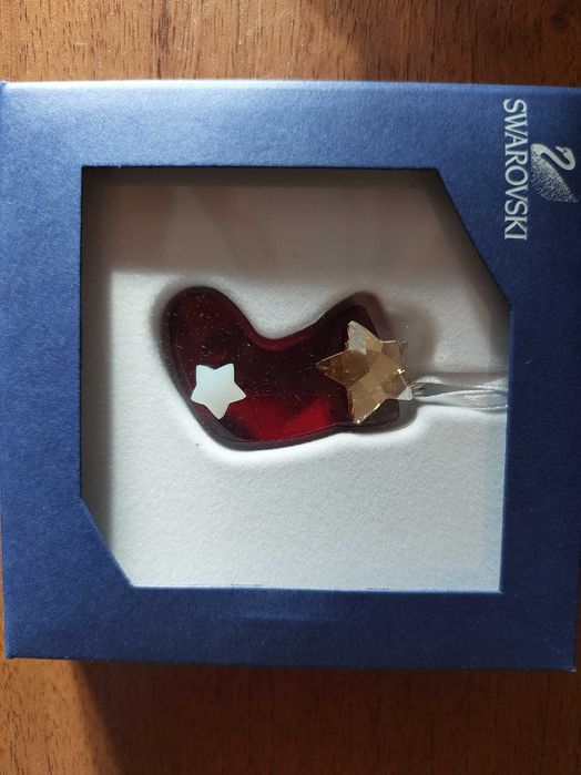 Ornament Swarovski Craciun cizmulita