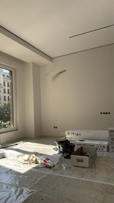 Побелка, покраска стен и потолков