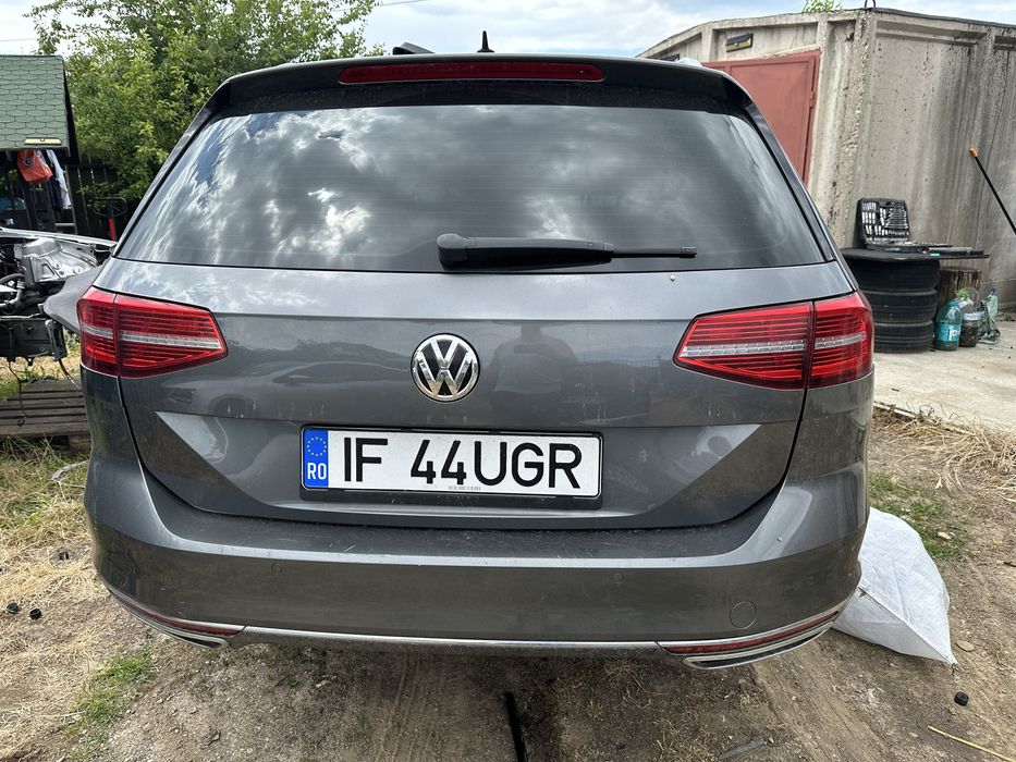 Usa portiera Vw Passat B8 2015-2023 gri argintiu cod LA7W berlina break combi capota portbagaj bara spate aripa fata 2.0 CRLB 150 cp cutie DSG QMM