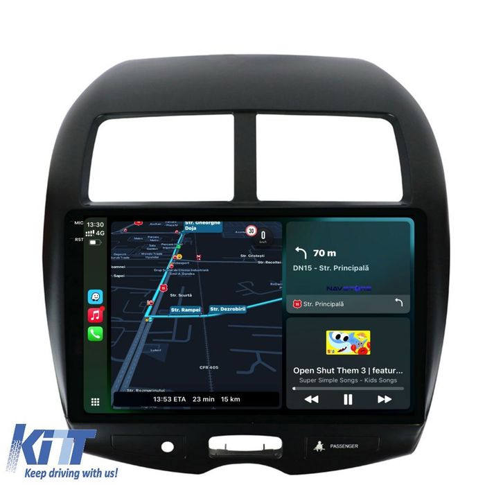 Navigatie Dedicata Mitsubishi ASX (2010-2016),QuadCore, 10Inch, 4Gb Ra