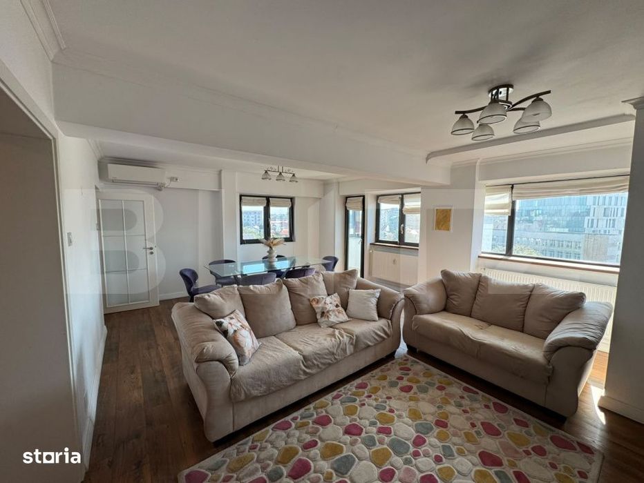 Apartament pe doua niveluri, 4 camere, 96.50 mp, zona Ultracentrala