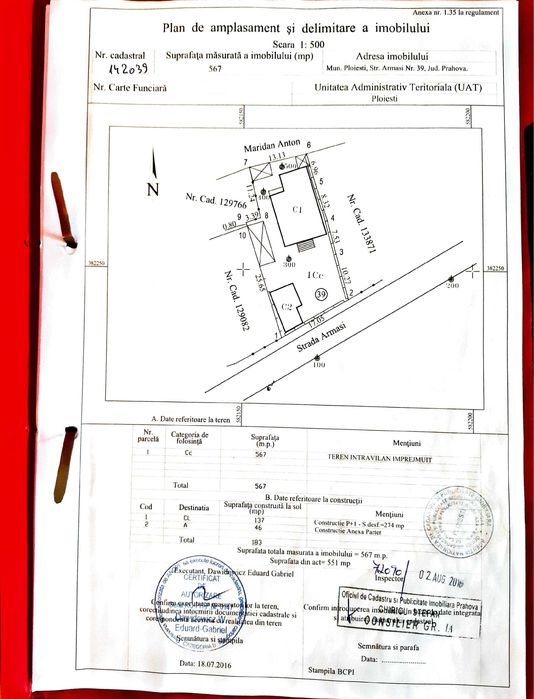 Casa de vanzare P+1 + Spatiu comercial sau schimb cu apartament in Ploiesti + dif