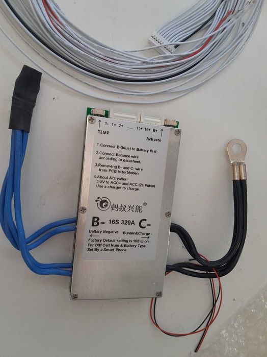 BMS 320A Smart Battery Managmant System 4s-16s