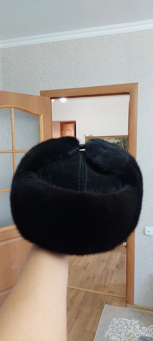 Норковая шапка ушанка