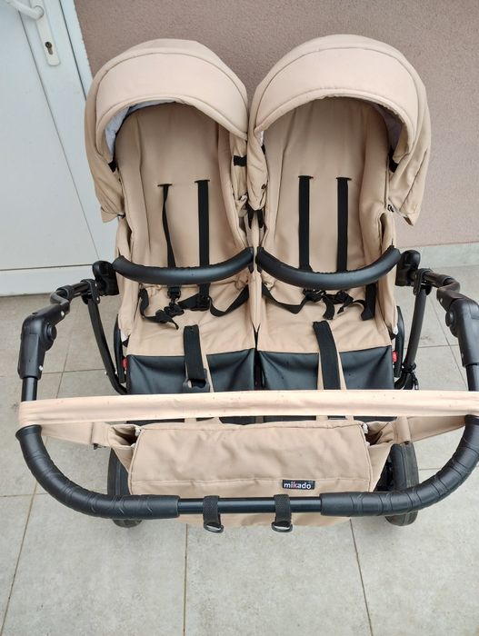 Количка за близнаци Mikado
