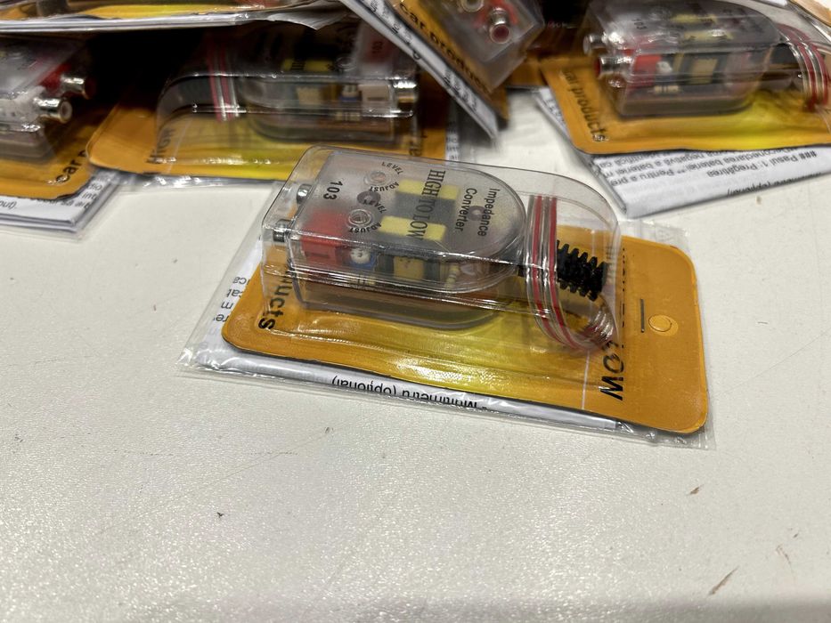 Convertor semnal subwoofer amplificator statie  High Low la RCA