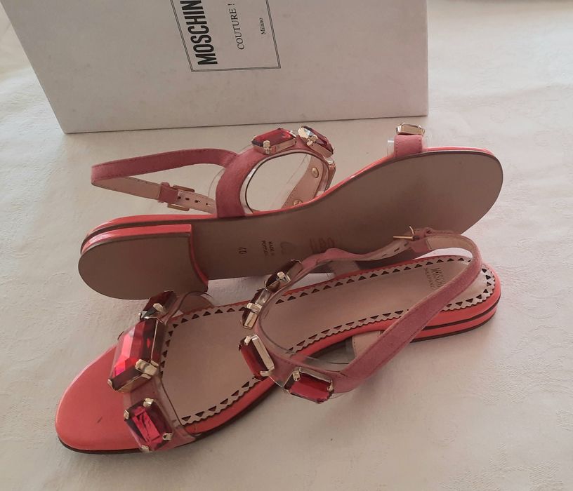 Брендовые Босоножки, Слингбэки, "MOSCHINO", "Vivienne Westwood", новые