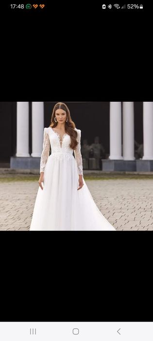 Rochie mireasa marimea 40 (m-L)