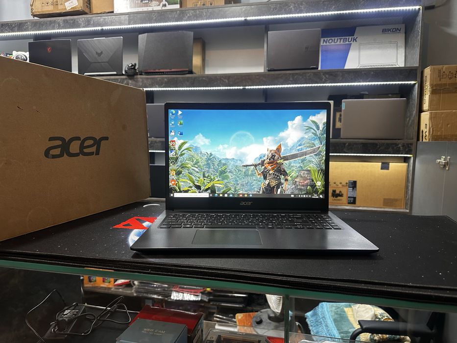 Офисный ноутбук Acer Aspire intel Core i5-1035G1 8/256