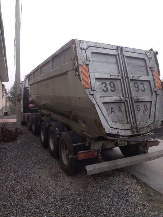 Ман тгх тягач тонар прицепи  билан