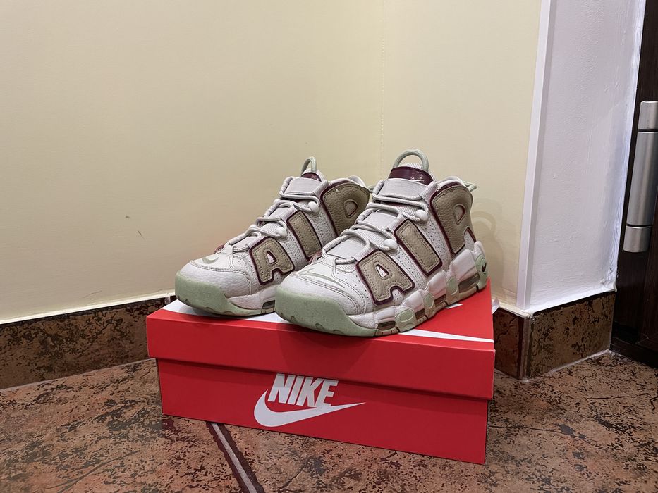 Nike AIR Uptempo Tan Mint Green