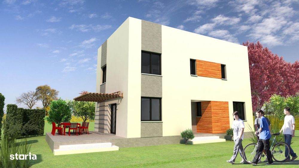 Vila Individuala 4 camere Magurele/P+1+Pod