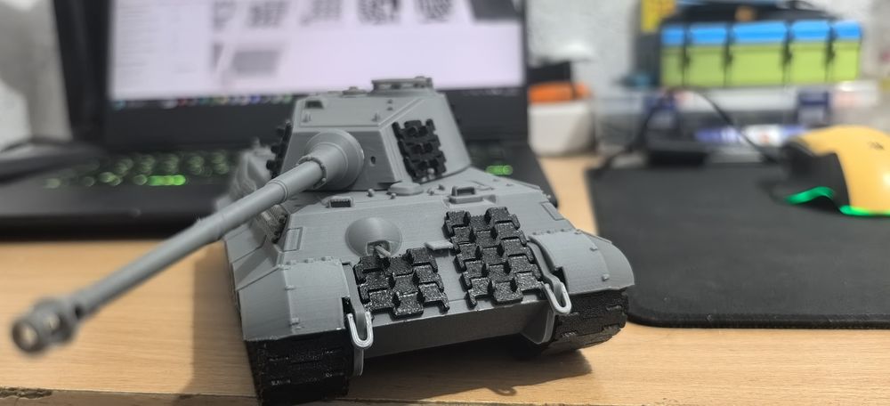 Королевский тигр 3д печать