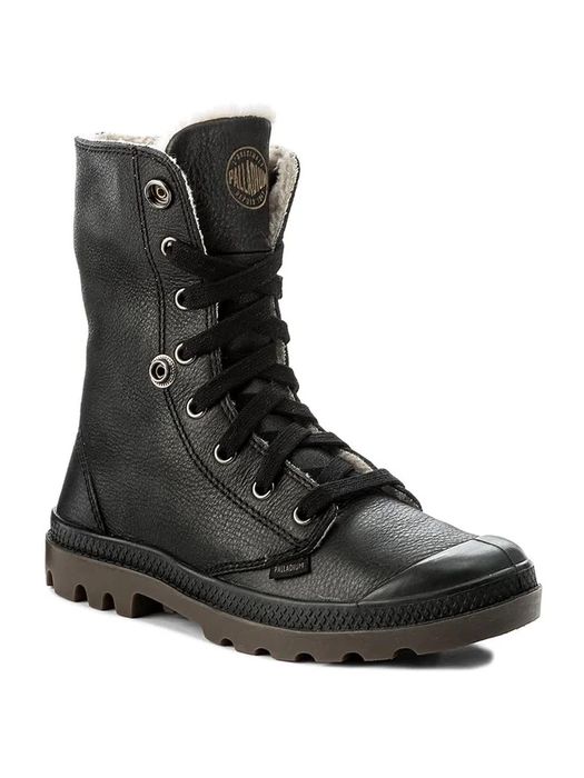 Ботуши Palladium Bagy WP номер 44 естествен телешки бокс