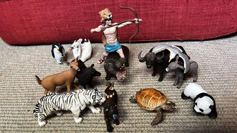 13 figurine animale Schleich