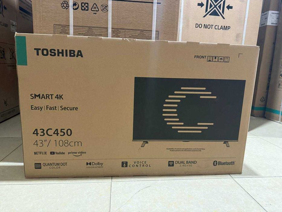 Телевизор TOSHIBA 43/55/65/75 UHD 4K SmartTV VIDAA
