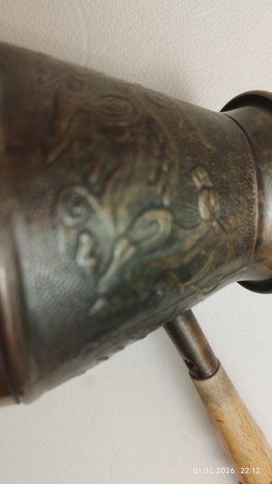 Медная турка для кофе