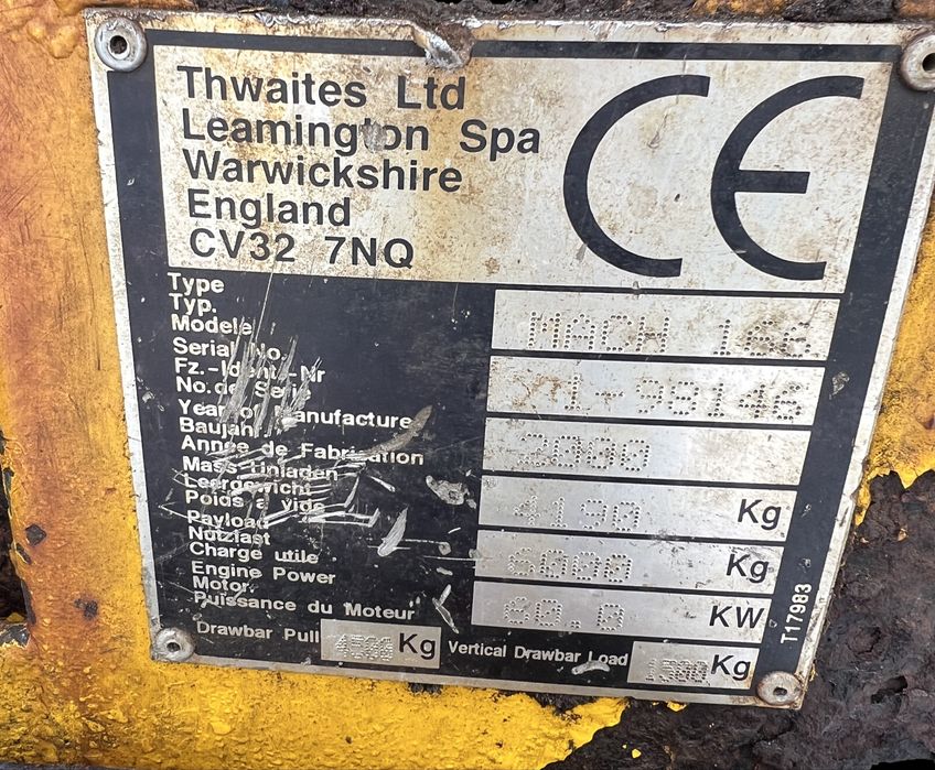 De vanzare Dumper 6t bena rotativa