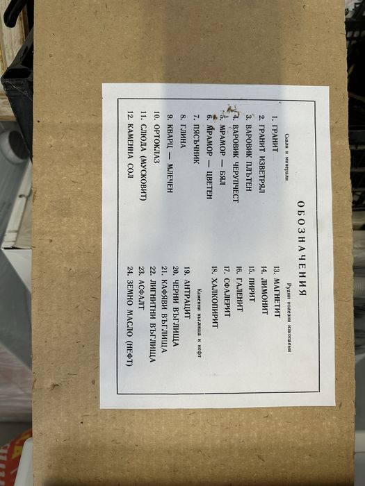 Колекционерска Минераложка сбирка