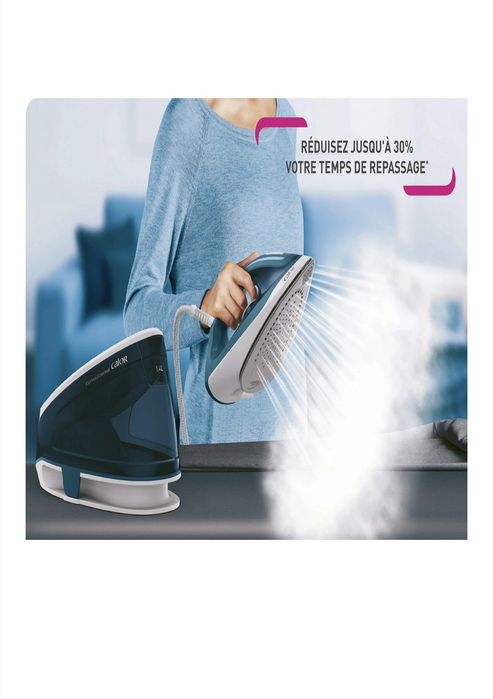 Stație de călcat cu abur Calor Express Essential SV6115C0, 2200W, 5.2 bari, 1.4L – Ca nouă