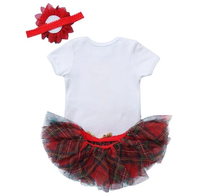 Новогодний комплект для девочек Пекин фабричный 03 3~6 6~9