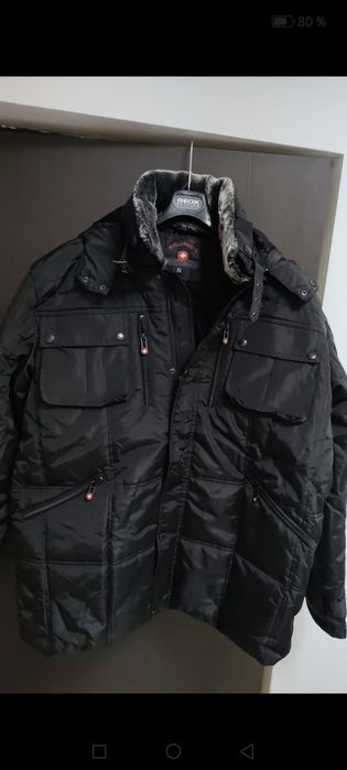 Vind geaca Wellnestain bărbați mărime mare