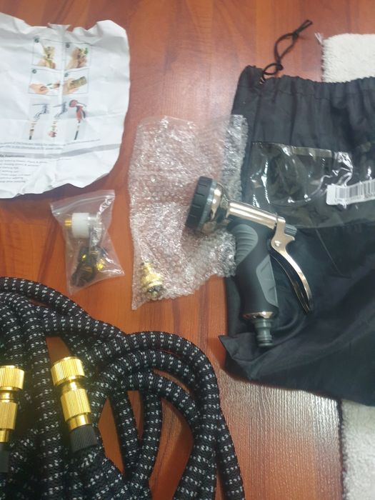 Furtun extensibil 15m x3 nou