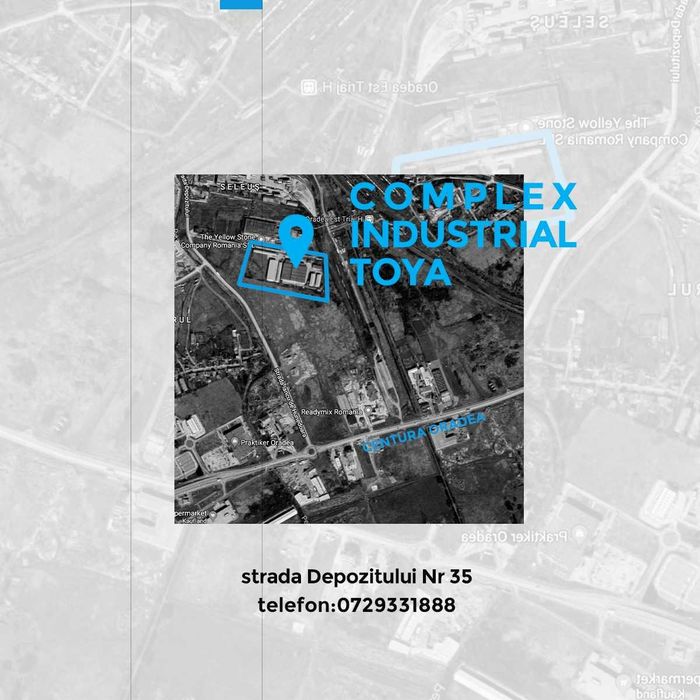 Depozit de inchiriat hala 500 mp / Centura Oradea